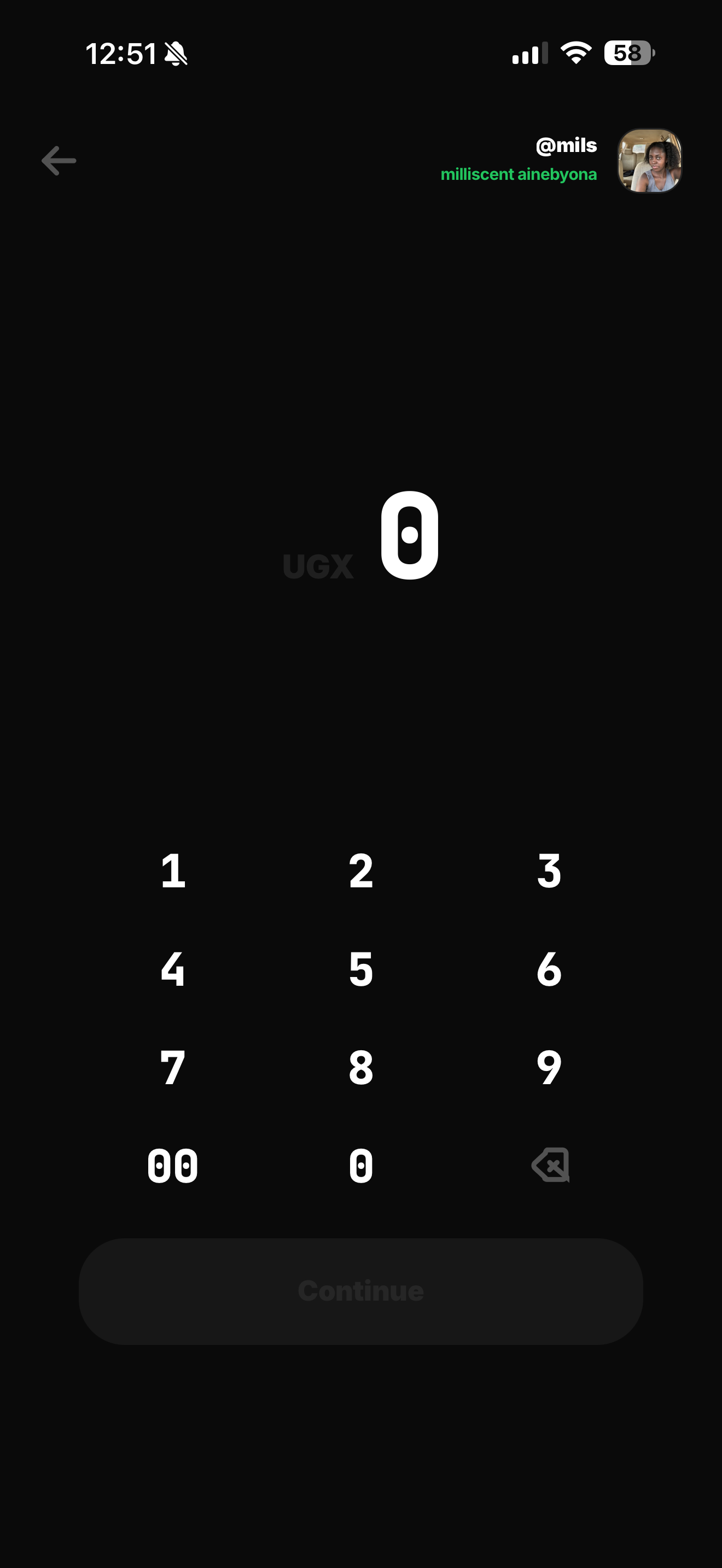 Confirm recipient before sending